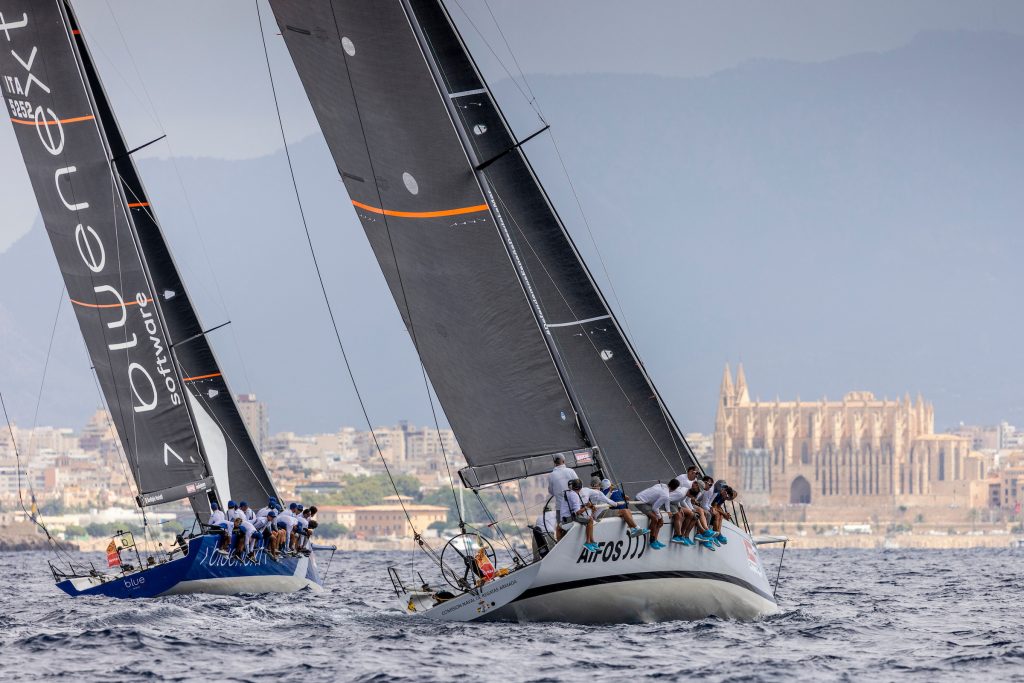 Los barcos italianos lideran tres clases en el inicio de la 43 Copa del Rey Mapfre