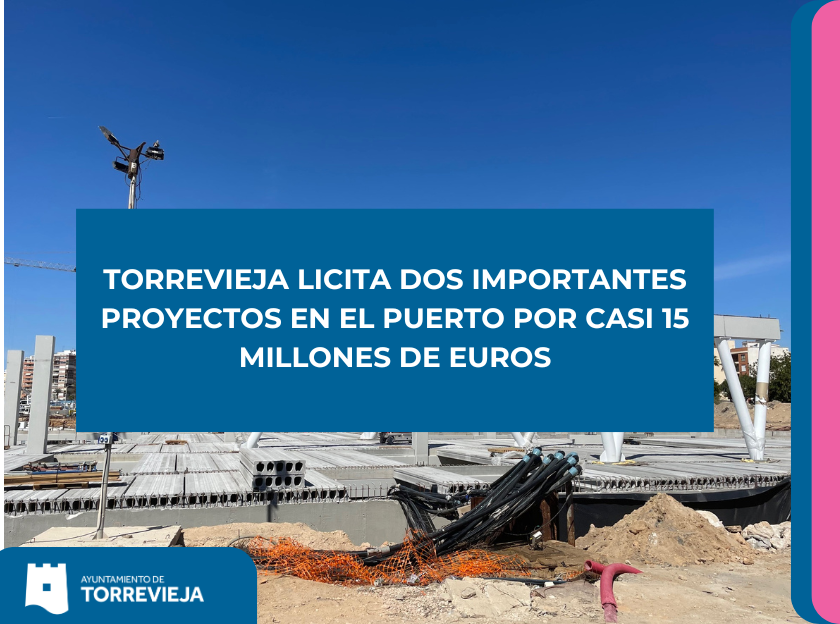 Torrevieja licita por 15 millones de euros la electrificación del puerto