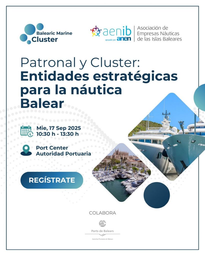 Patronal y clúster impulsan una jornada estratégica para reforzar la náutica en Baleares