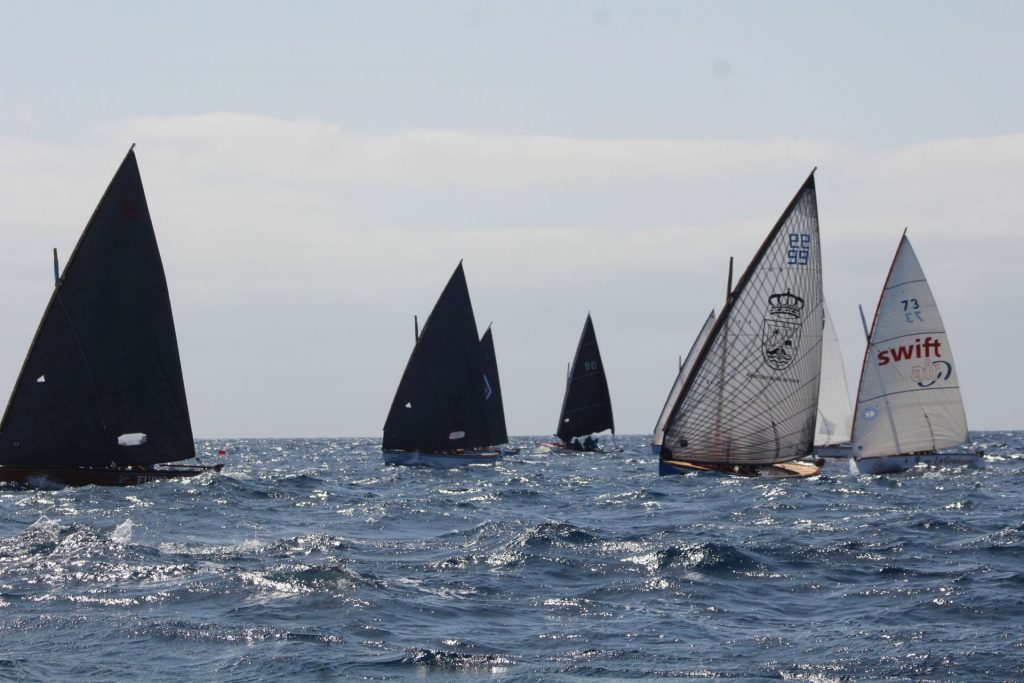 La Liga Insular de Barquillos de Vela Latina de 5 Metros retoma la competición en Lanzarote
