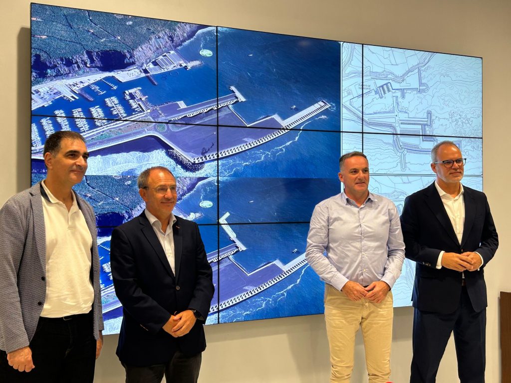 El Gobierno de Canarias licita la ampliación del contradique del Puerto de Tazacorte 