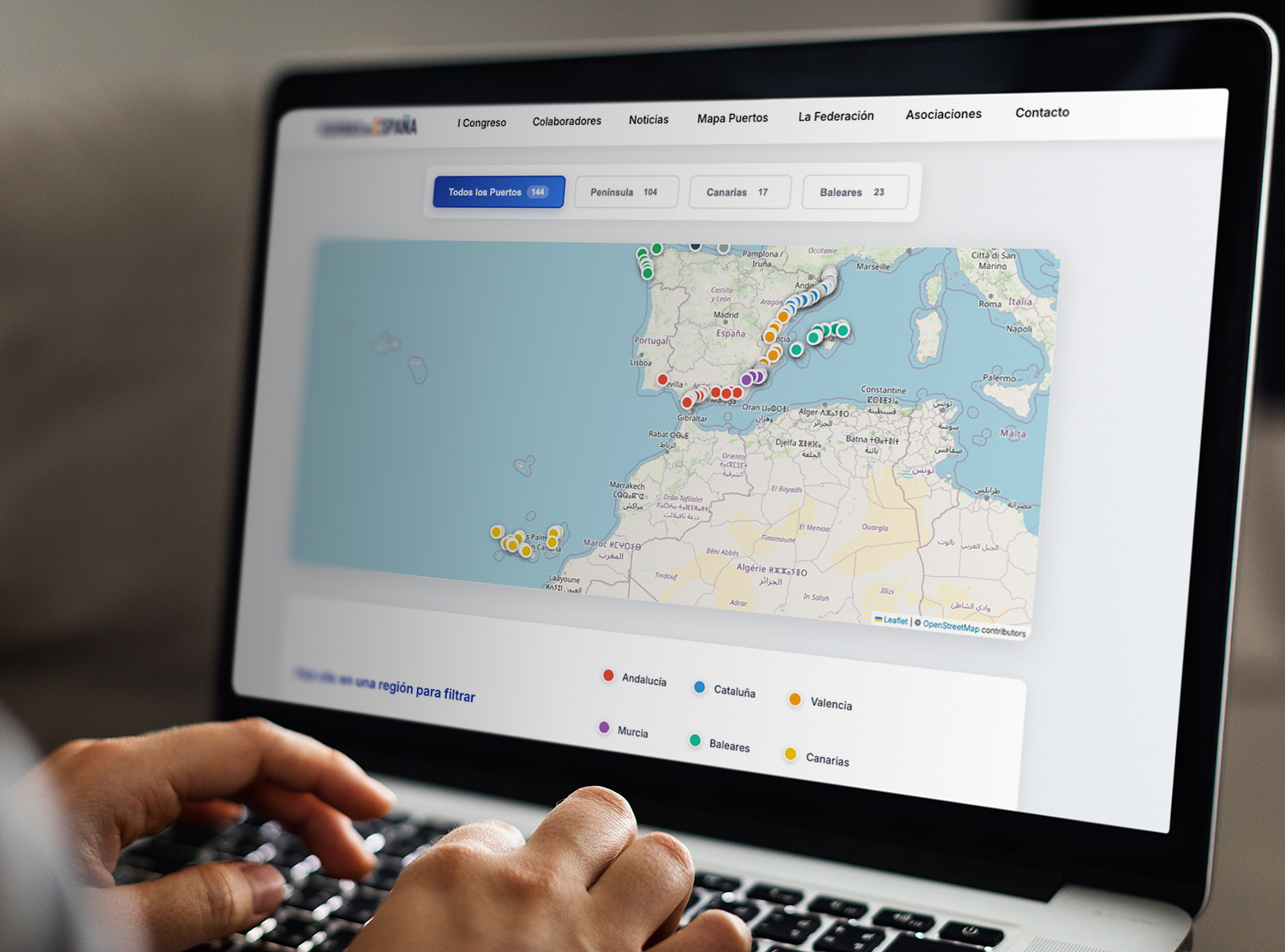Marinas de España lanza su nueva pagina web como punto de encuentro del sector