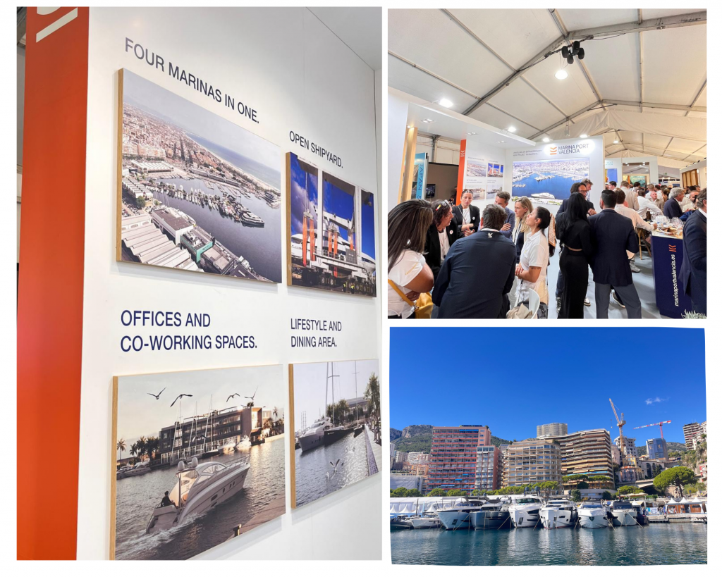 Marina Port Valencia presenta en el Mónaco Yacht Show su proyecto de transformación náutica