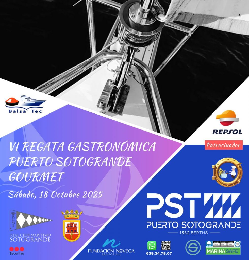 La 6º Regata Gastronómica Puerto Sotogrande Gourmet combina vela y cocina